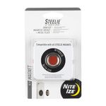 Nite Ize Steelie Orbiter Magnetic Socket - Low Profile Portable Magnetic Car Vent Mount for Smartphones, Black, One Size (STO-01-R7)