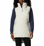 Columbia Women's Heavenly Long Vest, Chalk, 2X