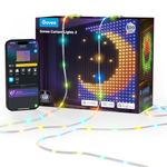 Govee Smart LED Curtain Lights 5x6.6ft, RGBIC Wall Lights, 520 LEDs