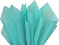 Caribbean Teal 15 x 20 Tissue Paper 96 Sheets - Gift Wrapping Tissue Paper Premium Quality Made in USA by A1 bakery supplies