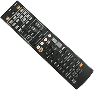 Replacement Remote Control Compatible for Yamaha RX-V367 RX-V371 RX-A720 RX-V673 RX-A820 HTR-9063 AV A/V Receiver