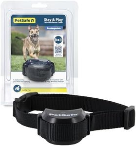 PetSafe Stay and Play Wireless Fence Receiver Collar for Dogs and Cats, Waterproof and Rechargeable, Tone and Static Correction