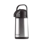 Universal 3.2 Quart / 3 Liter (102 Oz) Stainless Steel Coffee Carafe, Airpot Vacuum Insulated Pump Thermos, Thermal Coffee Carafe