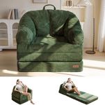 MAXYOYO Folding Sofa Bed with Backr