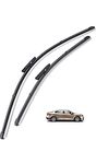 RYU7® Wiper Blades: All Weather Performance, Superior Windshield Contact Fits for Fluence(Pack of 2)