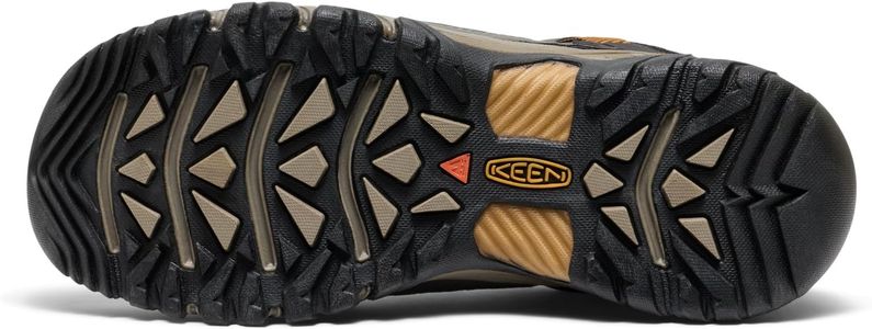 KEEN Men’s Targhee 3 Waterproof Hiking Shoes – Black Olive, Size 9 UK
