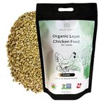 Graze Haven Layer Chicken Feed 10lbs - Organic, Non-GMO, Antibiotic-Free | Better Eggs, Optimal Nutrition | High Protein, Eco-Friendly | Made in Canada