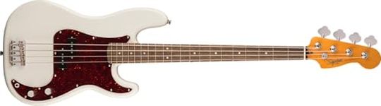 Squier by Fender Classic Vibe 60's Precision Bass - Laurel - Olympic White