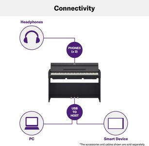 Yamaha ARIUS YDP-S35 Digital Piano – Black