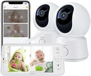 ARENTI Baby Monitor 2 Cameras, Smar