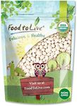 Food to Live Organic Navy Beans, 3 Pounds Non-GMO verified, Kosher, Vegan, Dried White, Bulk. High in Protein and Dietary Fiber