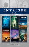 Intrigue Box Set July 2024/Save Me/Silenced Witness/Cold Case Scandal/Escape The Everglades/Mountain Abduction/Guardian Defender