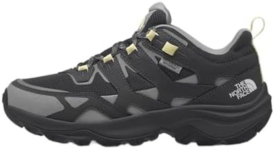 THE NORTH FACE Women's Hedgehog 3 Waterproof - Hiking Shoe - Leather & Ripstop, Asphalt Grey/Meld Grey, 7