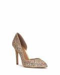 Jessica Simpson Women's Prizma D'Orsay Pump, Party Gold, 11