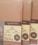 Cardstock Paper Value Pack, 8.5 x 11 in Kraft by Recollections by Recollections