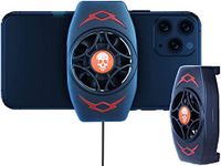 TROXXON Phone Cooler Mobile Radiator with Instant Cooling Wired Fan for Gaming Vlog Lives Videos Pubg COD Freefire & Fortnite Smartphone Fast Cooler Radiator