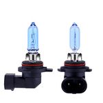 NEWBROWN 9012 HIR2 Headlight Bulb 9012 Halogen Bulb with Super White Light Long Life Replacement PX22D 12V/55W (9012/HIR2, 2 Pack)