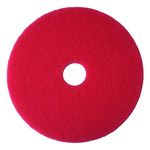 TARGET HYGIENE 3M RED BUFFER PAD 17 INCH 5100 (PACK OF 5)