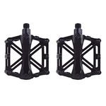 Cycle Alloy Bike Pedals Anti-Slip Grip, Ultra-Light, Fits Most Bicycle