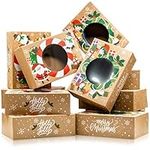 Joyousa Christmas Cookie Boxes - Bu