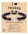 Shonyin Teen Boy Gifts Hockey Gifts for Boys Men Hockey Bracelets Hockey Birthday