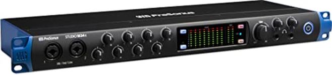 PreSonus Studio 1824c 18x20, 192 kHz, USB Audio Interface with Studio One Artist and Ableton Live Lite DAW Recording Software