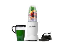 NutriBullet PRO 900 Series Nutrient Extractor, Blender & Mixer (9 Piece Set), Matt ALL White