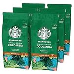 STARBUCKS Single-Origin Colombia, Medium Roast, Ground Coffee 200g (Pack Of 6)