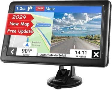 Car GPS Navigation Truck RV, GPS Navigator with 9 inch, 2024 Maps (Free Lifetime Updates), Truck GPS Commercial Drivers, Semi Trucker GPS Navigation System, Custom Truck Routing