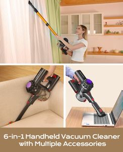 VACTechPro V15 Cordless Vacuum Cleaner – Lightweight, Powerful