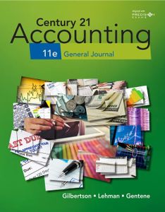 Century 21 Accounting: General Journal (Century 21 Accounting Series)