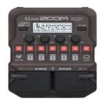 Zoom A1 FOUR Acoustic Instrument Multi-Effects Pedal with 80 effects