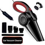 PESOMA Car Vacuum Cleaner 2 in 1 - Portable and Corded Handheld High Power Vacuum Cleaner for Car Wet and Dry DC 12V, 120W 5.5 KPA 2X Powerful Suction Corded with HEPA Filter Pack of 1