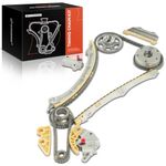 A-Premium Engine Timing Chain Kit W/VVT Sprocket Compatible with Honda CR-V CRV 2012-2014, Accord 2008-2012, Crosstour 2012-2015 - 2.4L, Replace# 14310R5A305
