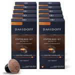 Davidoff Elegance Espresso Gentle Roast Coffee Powder Box, 550 gram, Pack of 10