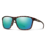 SMITH Unisex Pinpoint Performance Sunglasses - Matte Tortoise Frame | ChromaPop Polarized Opal Mirror Lens