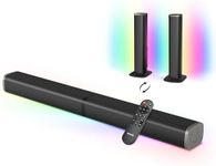 Wohome Sound Bars for TV, Colorful 