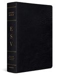 ESV Study Bible, Large Print (Genuine Leather, Black)