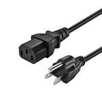 [UL Listed] 3 Prong Power Cord Compatible HP Laserjet Pro MFP, M, and P Series