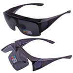 iSafety Post Cataract Surgery Sunglasses | Dark Glasses for After Eye Surgery - Lasik Sunglasses | Cataract Sunglasses, Black