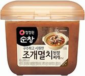 Chung Jung One O'Food Seafood Doenjang, Premium Korean Traditional Soybean Miso Paste Sauce, Naturally Fermented, Umami Flavor, Jjigae Soup Base, Chung Jung One (Anchovy & Shellfish, 450g)