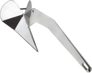 YANYUCB 316 Stainless Steel 6.6lb/3kg Delta/Wing Style Boat Anchor