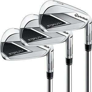 TaylorMade Stealth Iron Set Mens Righthanded,Red