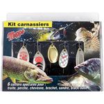 Mepps Spinner Kits**Trout**Pike**Perch Lure Packs Selections Comet Aglia Lusox Black Fury XD Minnow (Predator Pack)