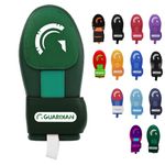 Guardian Baseball Sliding Mitt - Youth and Adult Sizes - Sliding Guard - Protective Baseball Hand Guard - Elastic Compression Strap (Shamrock Green/White)