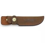 Tourbn Dark Brown Leather Hunting Knife Sheath Cover Snap Hunter Knives Holder Case