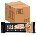 FUEL10K Salted Caramel Oat Bars, High in Protein & Fibre, 45 g (Pack of 16)