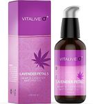 Lavender Petals Massage Oil - Hemp, Arnica, Almond, Relaxing Aromatherapy Massage, Natural Essential Oil Body Oil, Therapeutic Massage for Skin, Muscles, Joints and Senses VITALIVE 100 ml