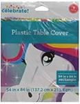 Unicorn Birthday Party Table Cloth 54"x84"