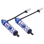 MYADDICTION RC Car 105mm Oil Filled Shock Absorber for 1/10 Truck Model DIY Replacement Dark Blue